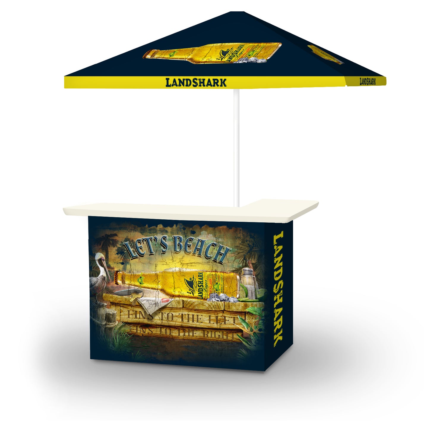 Landshark - Let's Beach Portable Pop-Up Bar