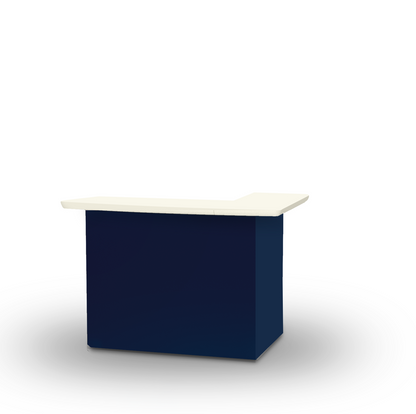 Solid Navy Blue Portable Pop-Up Bar