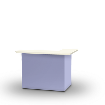 Solid Lavender Portable Pop-Up Bar