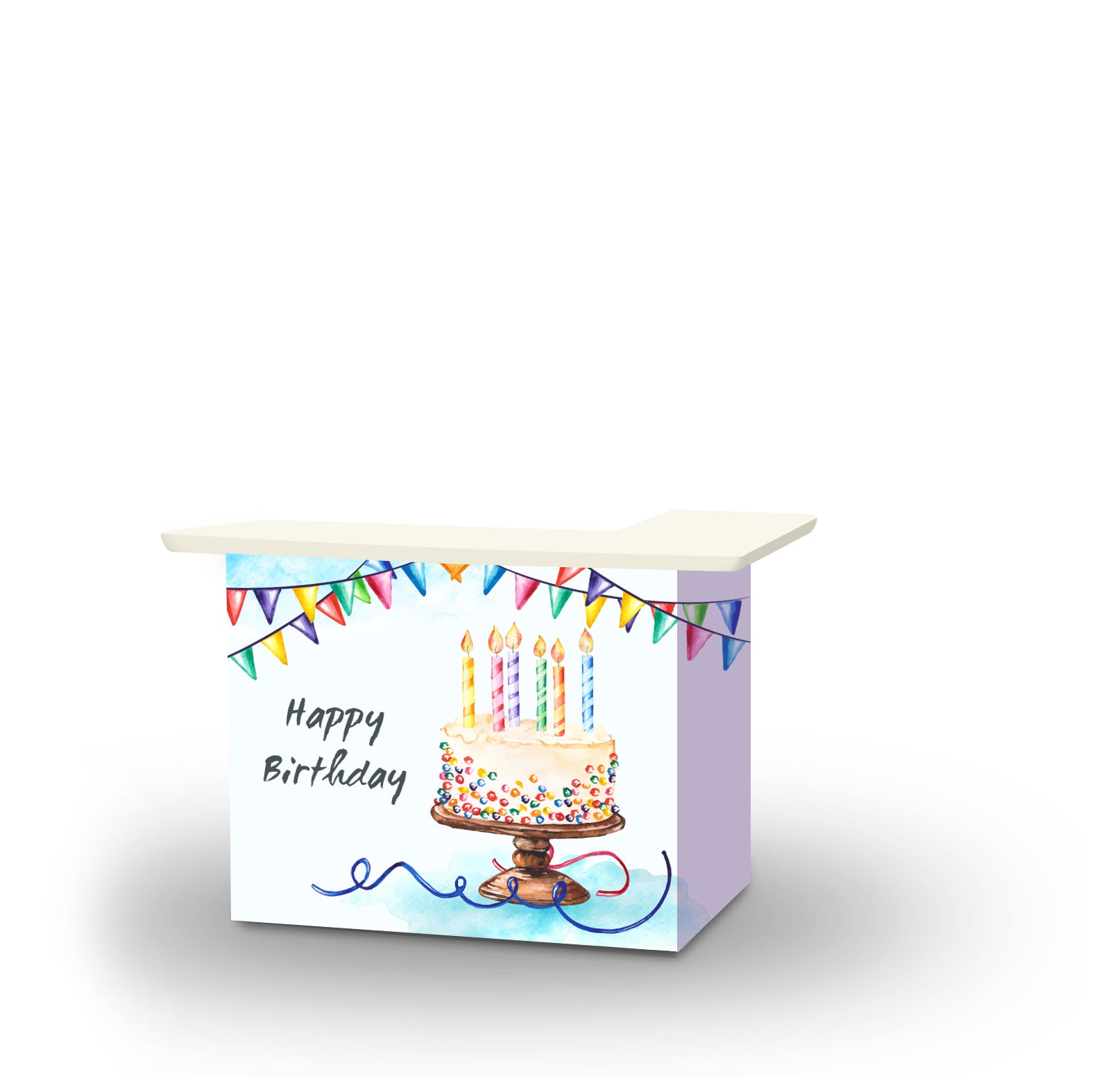 Lockdown birthday cake... square card – Jola Designs