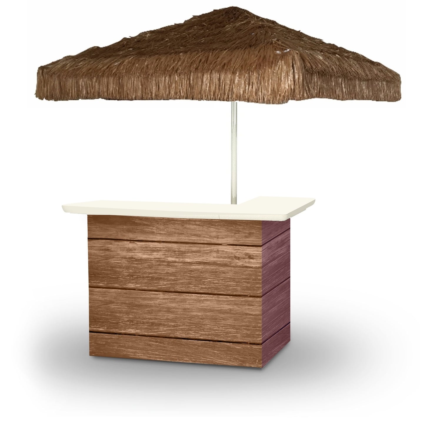 Medium Wood Portable Pop-Up Bar