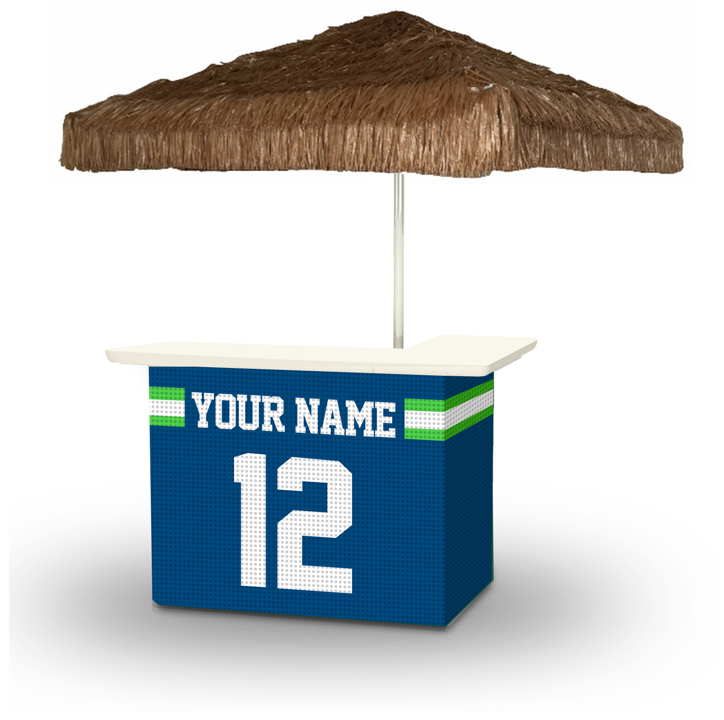 Football Fan Personalized Portable Pop-Up Bar