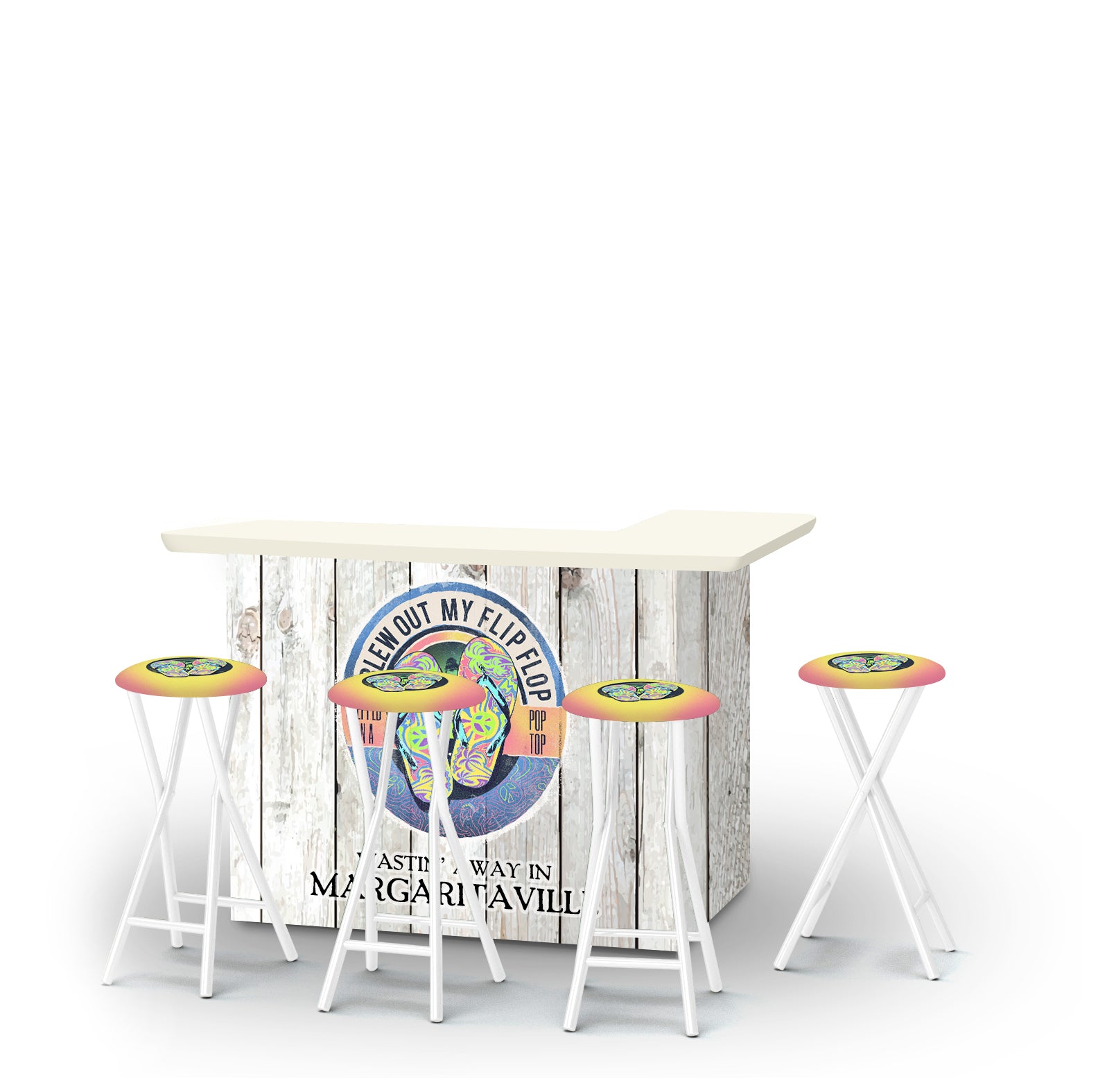 Margaritaville bistro table 2025 and chair set