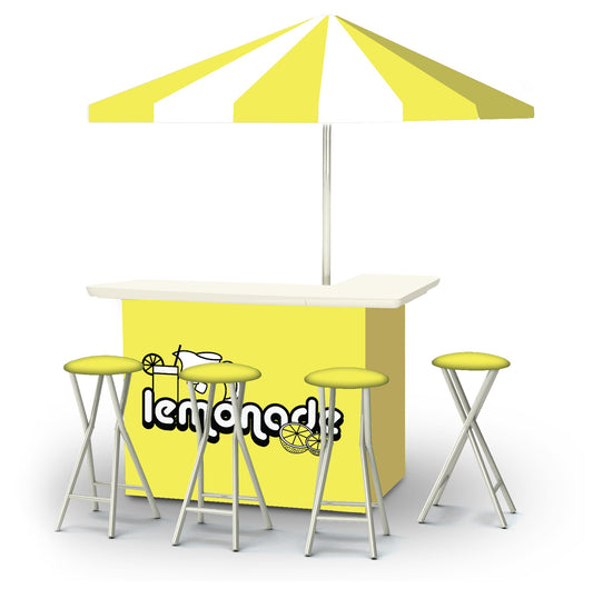 Vintage Lemonade Portable Pop-Up Bar