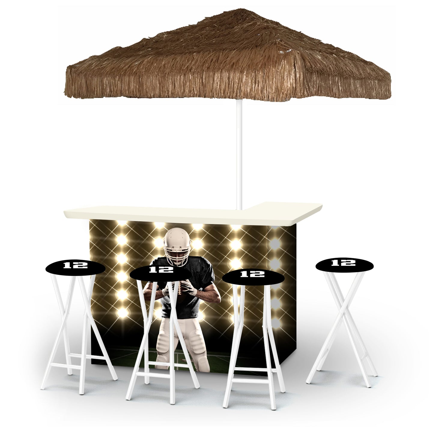 Friday Night Lights Personalize Portable Pop-Up Bar