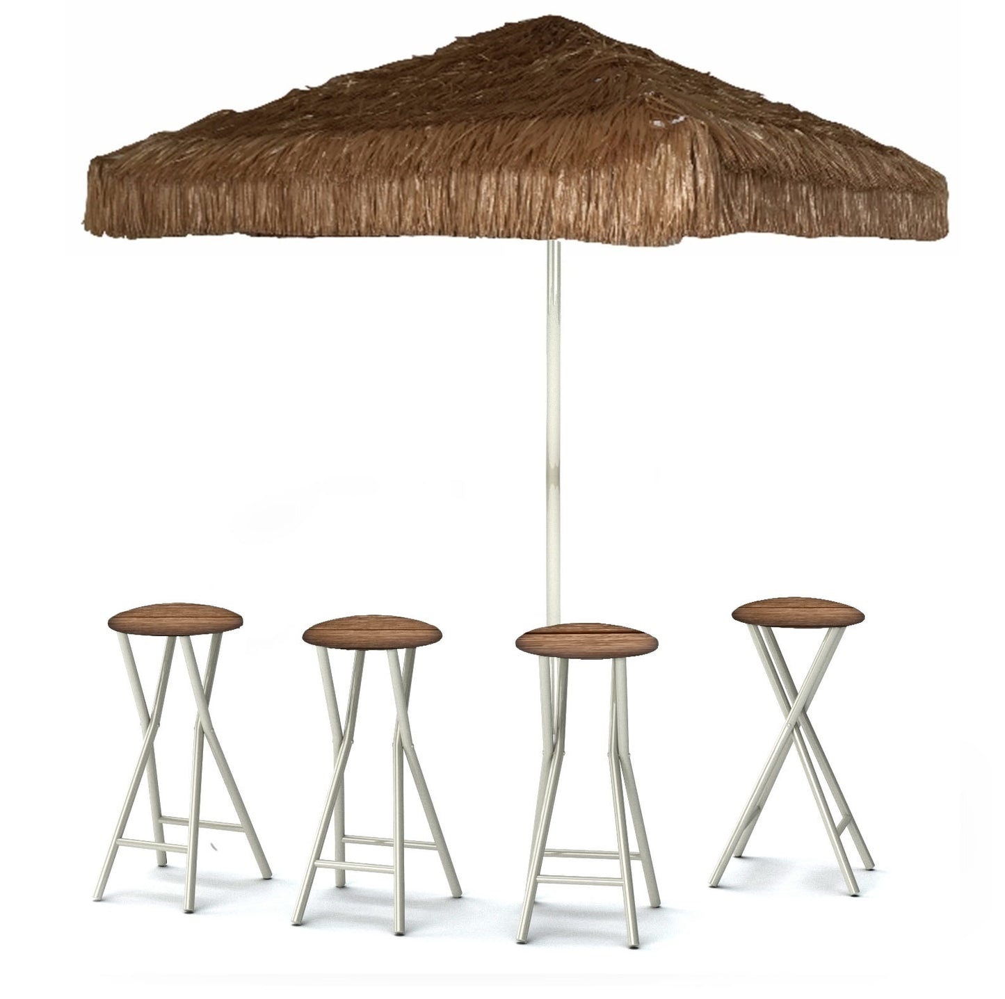 Medium Wood Portable Pop-Up Bar